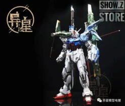 [SZ Custom] Bandai Custom PG GAT-X105 Perfect Strike Gundam W/ Custom Electroplated Chrome Painting -Model handmade 02699039ff