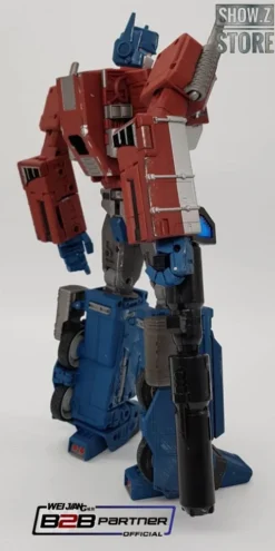 Weijiang MPP-10 Commander Optimus Prime Battle Damaged Oversized Limited Edition W/ Custom Display Base -Model handmade 029fffddf1