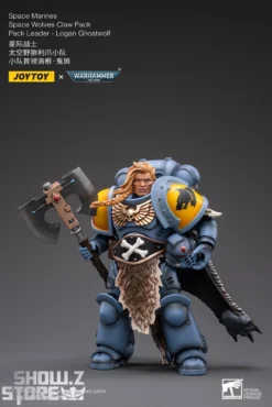 JoyToy Source 1/18 Warhammer 40K Space Wolves Claw Pack Leader-Logan Ghostwolf 11 JoyToy Source 1/18 Warhammer 40K Space Wolves Claw Pack Leader-Logan Ghostwolf -Model handmade 0566556e78