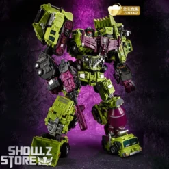 Jinbao DF03 Builder.D Devastator Green Version Set Of 6 Oversized Version 22 Jinbao DF03 Builder.D Devastator Green Version Set Of 6 Oversized Version -Model handmade 0591167074