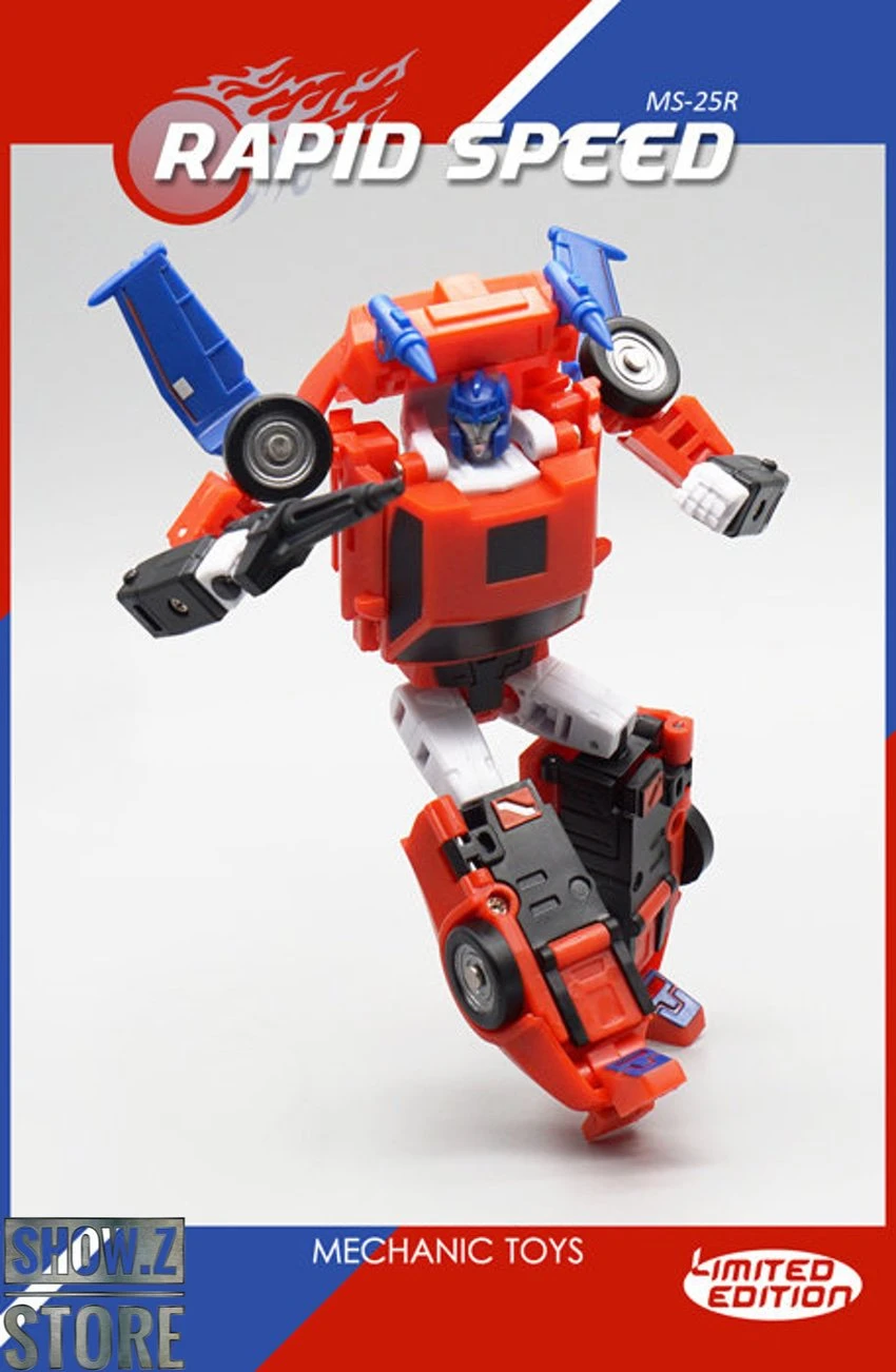 MechFansToys Mech Soul MS-25R Rapid Speed Road Rage Limited Edition 15 MechFansToys Mech Soul MS-25R Rapid Speed Road Rage Limited Edition - Image 15