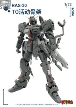 Rodams 1/72 RAS-30 RX-78GP03S Gundam Clear Version Model Kit -Model handmade 06da2dfc3a