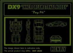 DX9 Toys D-16B Henry Wildrider G2 Version -Model handmade 0ae703a503