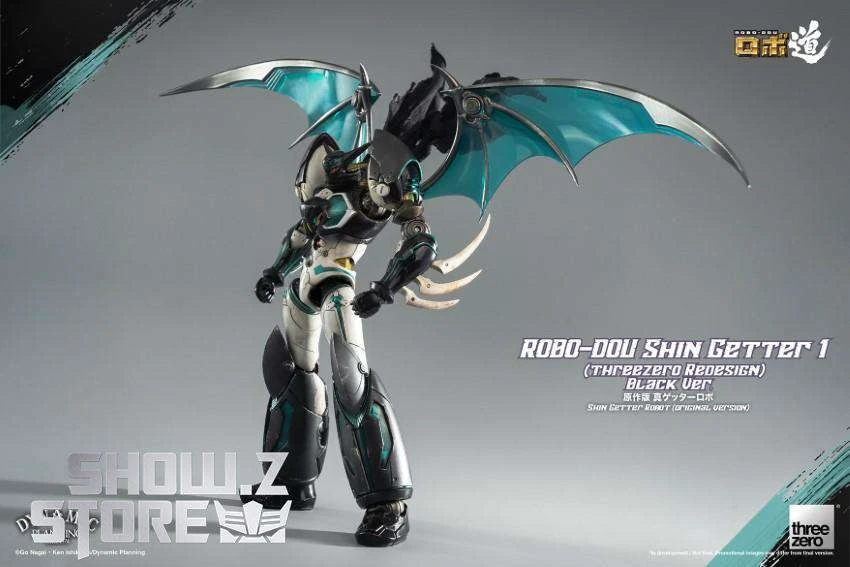 Threezero Shin Getter Robot Shin Getter 1 Black Version 9 Threezero Shin Getter Robot Shin Getter 1 Black Version - Image 9