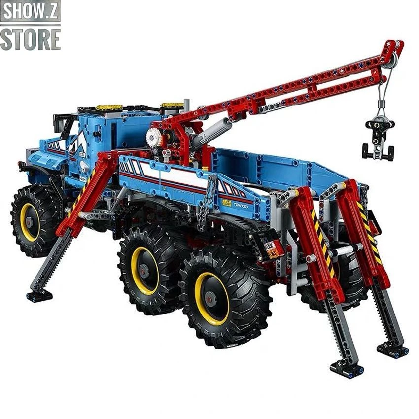 Lepin 20056 6×6 All Terrain RC Tow Truck 6 Lepin 20056 6×6 All Terrain RC Tow Truck - Image 6