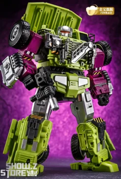 Jinbao DF03 Builder.D Devastator Green Version Set Of 6 Oversized Version 31 Jinbao DF03 Builder.D Devastator Green Version Set Of 6 Oversized Version -Model handmade 0f794cbfe4
