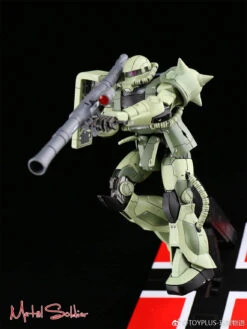Metal Soldier 1/100 MS01 ZAKUII MS-01 MS-06 ZAKU2 Green Chogokin Metal Build -Model handmade 11a423f9ce