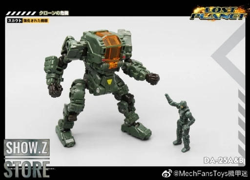 MechFansToys Power Suit DA-25A & DA-25B Set Of 2 10 MechFansToys Power Suit DA-25A & DA-25B Set Of 2 - Image 10