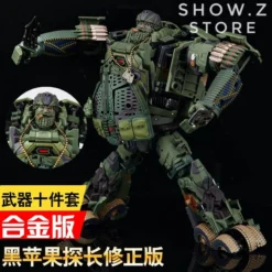 WeiJiang Wei Jiang WJ M02 M-02 Robot Force Hound Oversized Black Apple Alloy Modified Version -Model handmade 16a4e12de2