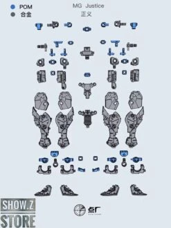 Point Factory Studio PFS02-2 Metal Parts For Bandai MG ZGMF-X09A Justice Gundam -Model handmade 16d43673e0
