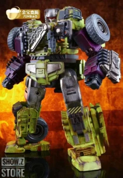 Jinbao Oversized Devastator Battle Damaged Version Full Set Of 6 Gravity Builder -Model handmade 1707784145