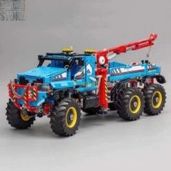 Lepin 20056 6×6 All Terrain RC Tow Truck 21 Lepin 20056 6×6 All Terrain RC Tow Truck -Model handmade 18518423ee