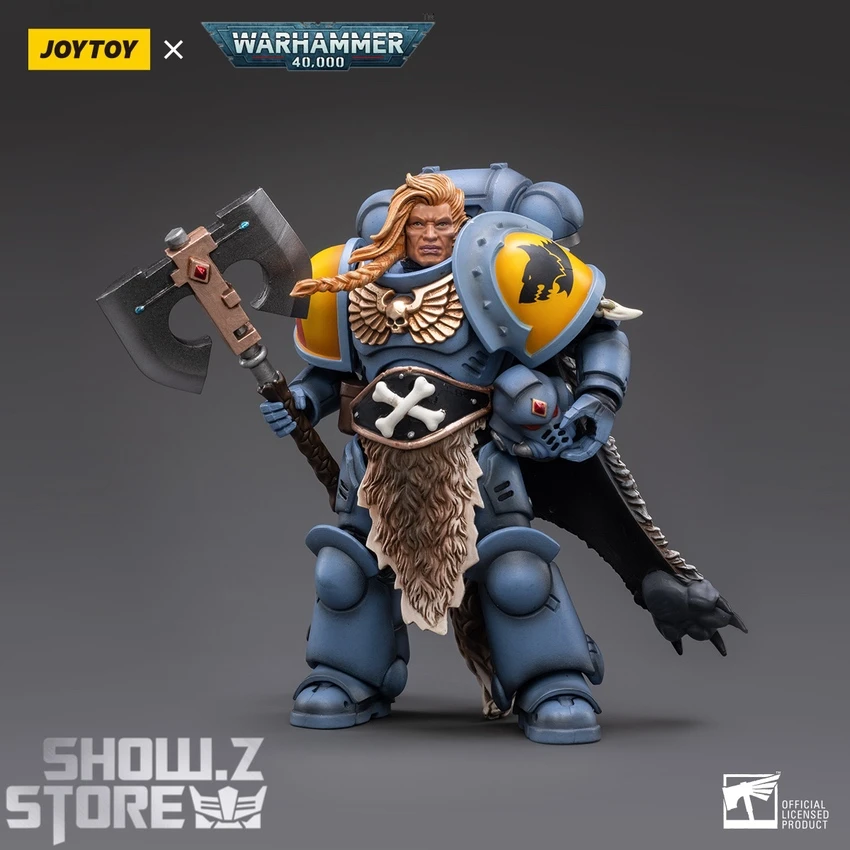 JoyToy Source 1/18 Warhammer 40K Space Wolves Claw Pack Leader-Logan Ghostwolf 2 JoyToy Source 1/18 Warhammer 40K Space Wolves Claw Pack Leader-Logan Ghostwolf - Image 2