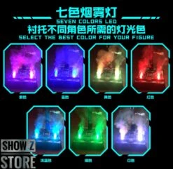 SNAP Remote Smoke Display Stand W/ LED Gold Version -Model handmade 1ae944a647