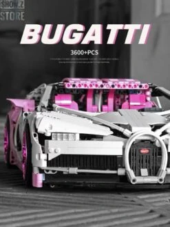 Lin07 Block 007 1/10 Bugatti Chiron Pink Version -Model handmade 1bf3bd4c16