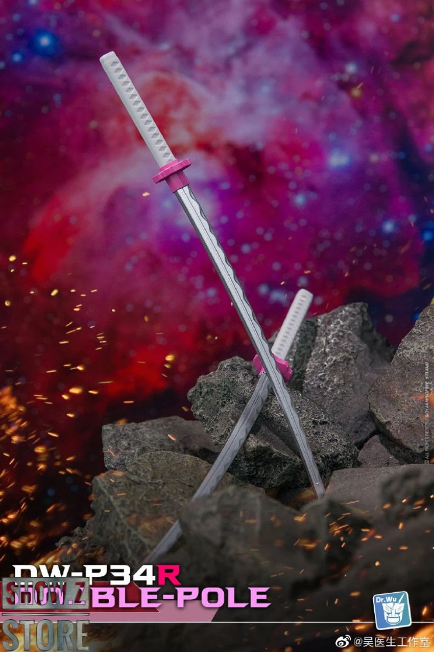 Dr.Wu DW-P34R Double Pole Swords Upgrade Kit Red Version 3 Dr.Wu DW-P34R Double Pole Swords Upgrade Kit Red Version - Image 3