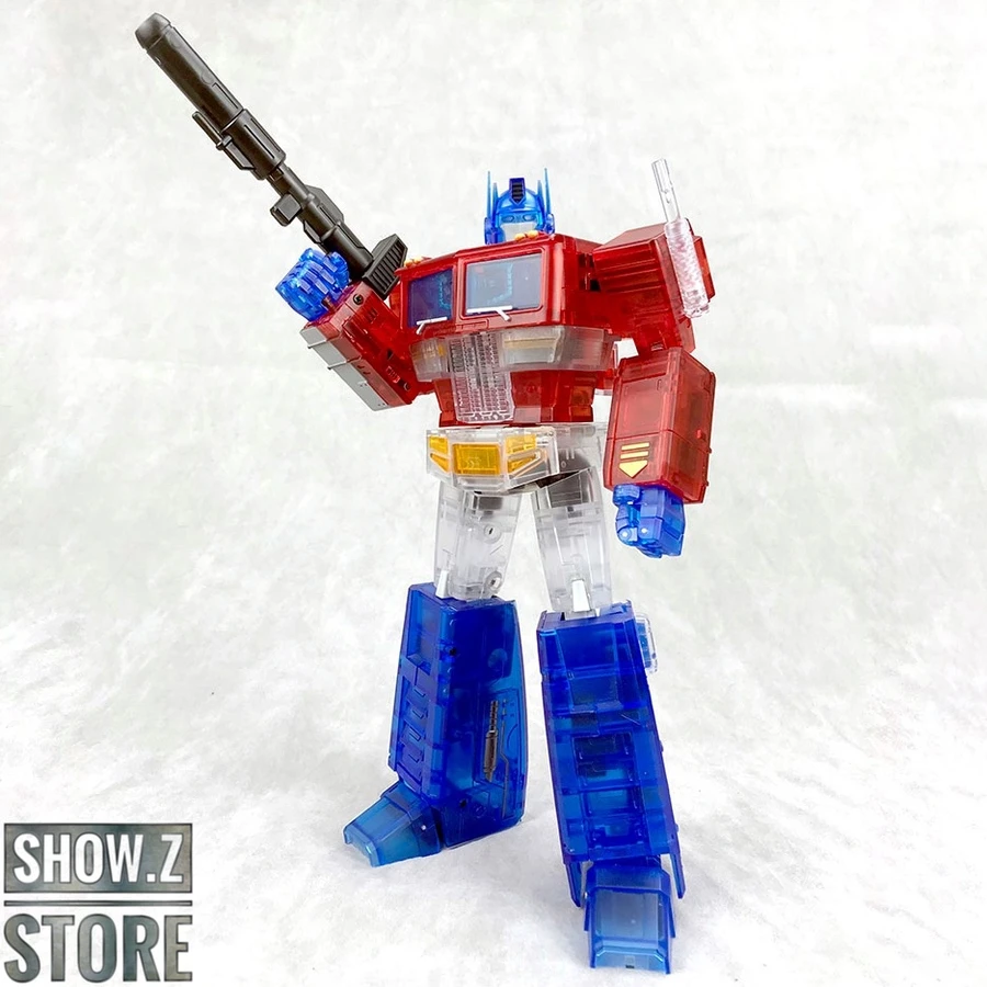 Magic Square MS-01T Light Of Freedom Optimus Prime Clear Version 1 Magic Square MS-01T Light Of Freedom Optimus Prime Clear Version