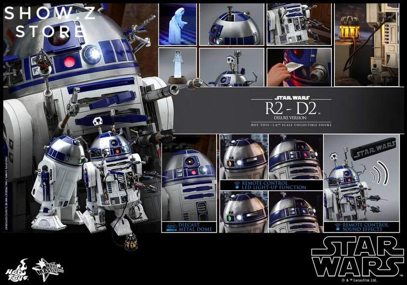 Hot Toys 1/6 Star Wars R2-D2 MMS511 Deluxe Version 3 Hot Toys 1/6 Star Wars R2-D2 MMS511 Deluxe Version - Image 3
