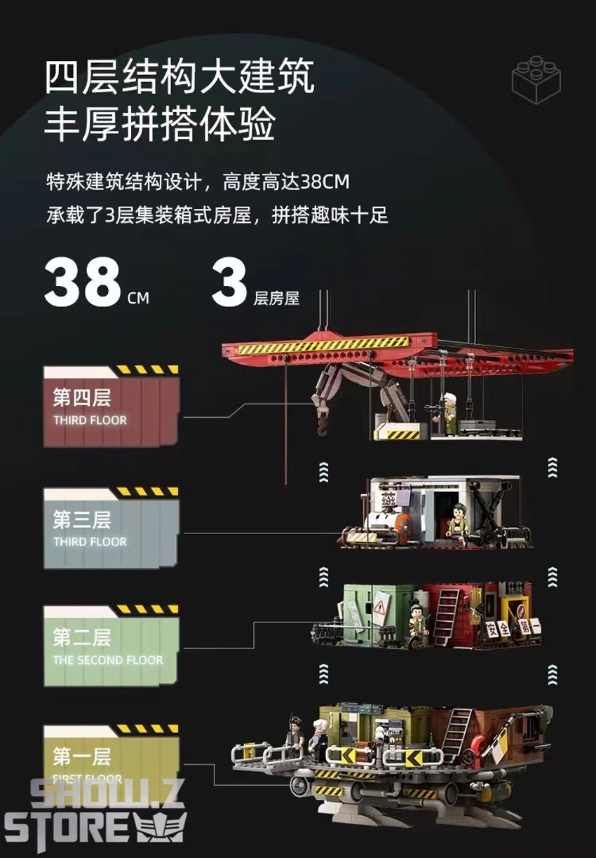 Pantasy 81101 Licensed Incarnation The Floating Mechanical City Building Blocks 4 Pantasy 81101 Licensed Incarnation The Floating Mechanical City Building Blocks - Image 4