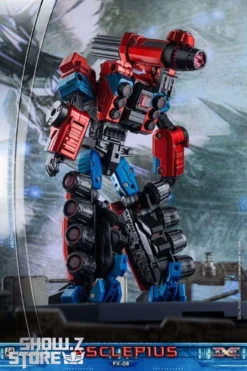 Planet X PX-08 Asclepius Perceptor Metallic Red Version -Model handmade 22aeba39c5