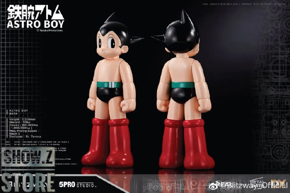 Blitzway BW-NS 50101 Astro Boy Anime Statue Deluxe Version 12 Blitzway BW-NS 50101 Astro Boy Anime Statue Deluxe Version - Image 12