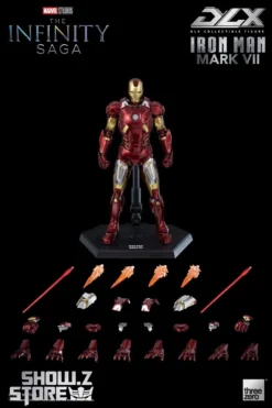 Threezero 1/12 Marvel Studio The Infinity Saga DLX Iron Man Mark 7 -Model handmade 257d3455e5