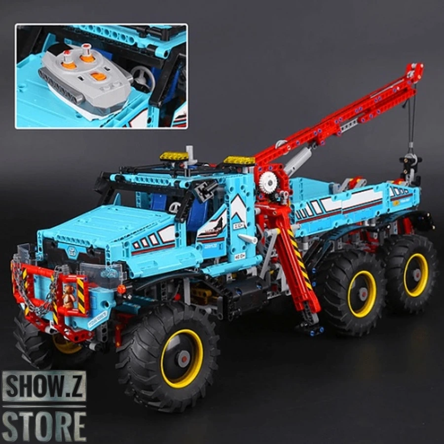 Lepin 20056 6×6 All Terrain RC Tow Truck 11 Lepin 20056 6×6 All Terrain RC Tow Truck - Image 11