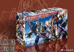 Jinbao DF-06 Air Craft: Battlers Starscream, Skywarp & Thundercracker Set Of 3 -Model handmade 2619a1594a