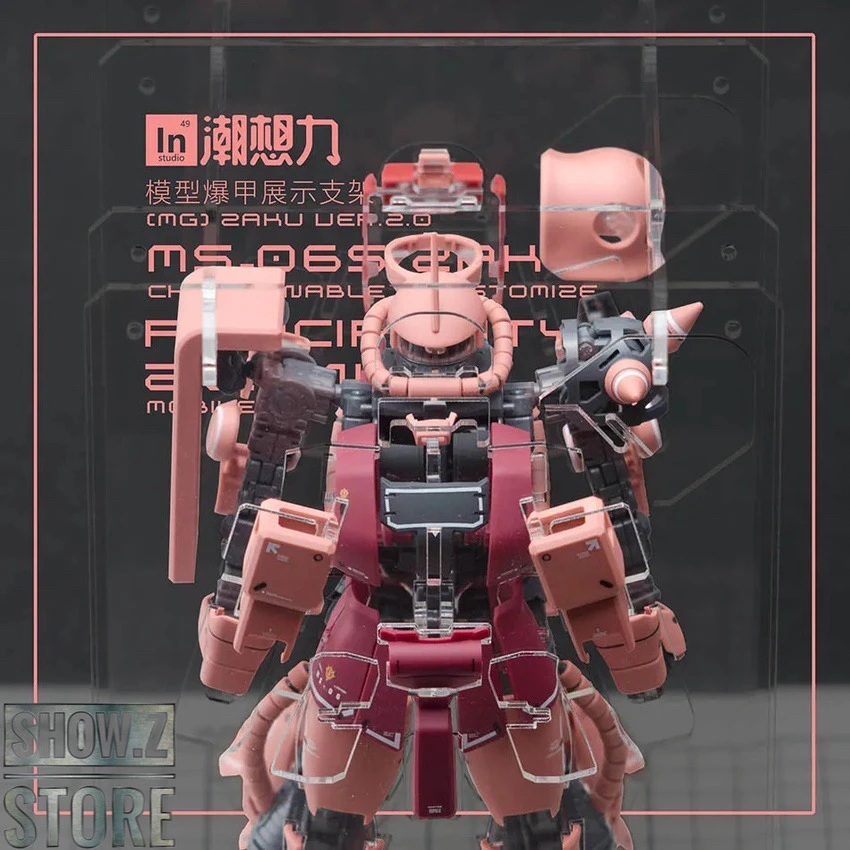 Inforce MS-06S Zaku II Commander Type Internal Structure Showcase Display 1 Inforce MS-06S Zaku II Commander Type Internal Structure Showcase Display