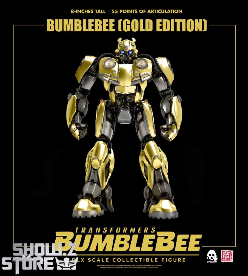 Threezero & Hasbro 3Z0294-EX Bumblebee Golden Version 3 Threezero & Hasbro 3Z0294-EX Bumblebee Golden Version - Image 3