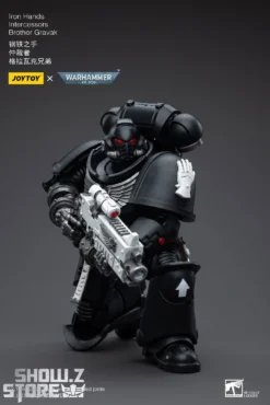 JoyToy Source 1/18 Warhammer 40K Iron Hands Intercessors Brother Gravak -Model handmade 2c1e52f5e4