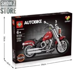 Lepin/Jack 91025 Harley-Davidson Motorcycle Fat Boy 34 Lepin/Jack 91025 Harley-Davidson Motorcycle Fat Boy -Model handmade 2d29bb4789