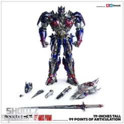 Threezero & Hasbro 3Z0384 The Last Knight Optimus Prime Deluxe Version -Model handmade 2d4ba05cc6