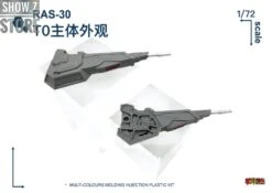Rodams 1/72 RAS-30 RX-78GP03S Gundam Clear Version Model Kit -Model handmade 2d92357b27