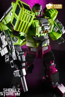 Jinbao DF03 Builder.D Devastator Green Version Set Of 6 Oversized Version 37 Jinbao DF03 Builder.D Devastator Green Version Set Of 6 Oversized Version -Model handmade 2fa6a06e2c