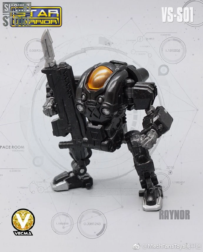 MechFansToys Vecma Toys VS-S01 Combat Squad Soldier & Raynor Set Of 2 5 MechFansToys Vecma Toys VS-S01 Combat Squad Soldier & Raynor Set Of 2 - Image 5