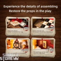 Pantasy 86218 Sherlock Holmes 221B Baker Street Building Blocks 39 Pantasy 86218 Sherlock Holmes 221B Baker Street Building Blocks -Model handmade 31eb76d60b