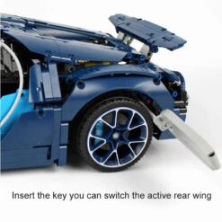 [No Box] Lepin 20086 Bugatti Chiron 42083 4031Pcs Technic Series Blue Version -Model handmade 333a68d5ea