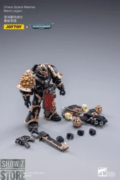 JoyToy Source 1/18 Warhammer 40K Chaos Space Marine D Black Legion Warband -Model handmade 35460065bb