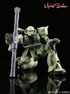 Metal Soldier 1/100 MS01 ZAKUII MS-01 MS-06 ZAKU2 Green Chogokin Metal Build -Model handmade 38e50388f4