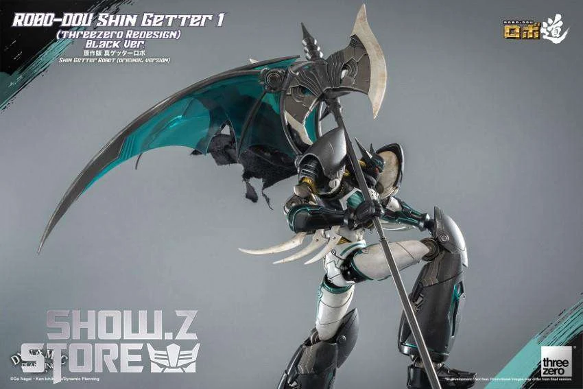 Threezero Shin Getter Robot Shin Getter 1 Black Version 10 Threezero Shin Getter Robot Shin Getter 1 Black Version - Image 10