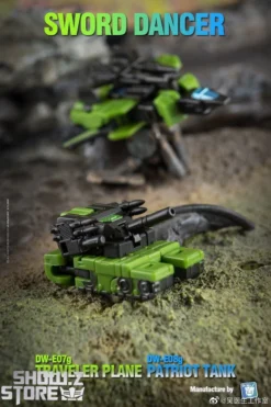 Dr.Wu Sword Dancer Slamdance DW-E07G Traveler Plane Raindance & DW-E08G Patriot Tank Grandslam Set Of 2 Green Version 15 Dr.Wu Sword Dancer Slamdance DW-E07G Traveler Plane Raindance & DW-E08G Patriot Tank Grandslam Set Of 2 Green Version -Model handmade 3be4bbe96f