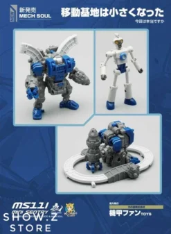 MechFansToys Mech Fans Toys Mech Soul MS-11I Mini Sentry & Doc Blue Version 7 MechFansToys Mech Fans Toys Mech Soul MS-11I Mini Sentry & Doc Blue Version -Model handmade 3d4d72f83a