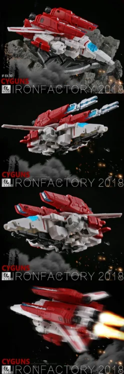 IronFactory EX-30 Cyguns Skyfire Jetfire 25 IronFactory EX-30 Cyguns Skyfire Jetfire -Model handmade 3dcfec1bb9