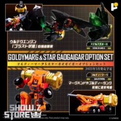 [Coming Soon] Pose Toy Pose+ Metal Series The King Of Braves GaoGaiGar GoldyMarg & Star GaoGaiGar Option Set -Model handmade 3ea15905a5