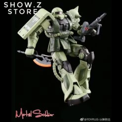 Metal Soldier 1/100 MS01 ZAKUII MS-01 MS-06 ZAKU2 Green Chogokin Metal Build -Model handmade 43c1b96cd2