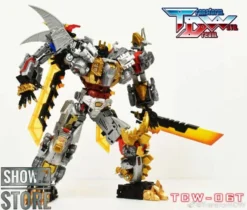 Transform Dream Wave TCW-06T POTP Volcanicus Upgrade Kit Metallic Version -Model handmade 460beb99a6