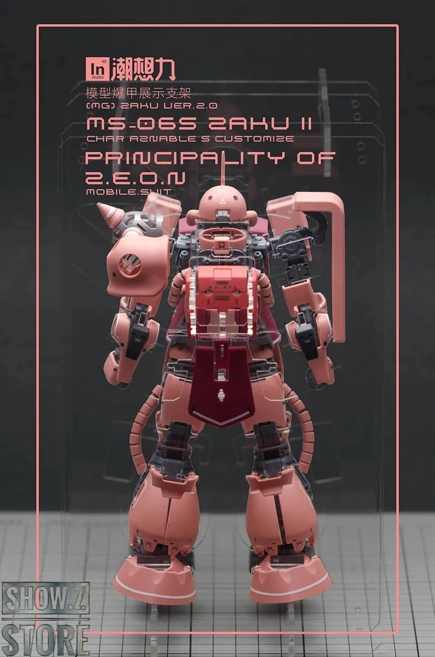 Inforce MS-06S Zaku II Commander Type Internal Structure Showcase Display 3 Inforce MS-06S Zaku II Commander Type Internal Structure Showcase Display - Image 3