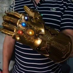 HCMY 1:1 The Infinity Gauntlet Wearable W/ Removable LED Infinity Stones 15 HCMY 1:1 The Infinity Gauntlet Wearable W/ Removable LED Infinity Stones -Model handmade 4b024517f1