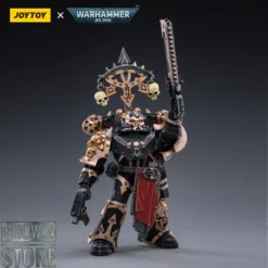JoyToy Source 1/18 Warhammer 40K Chaos Space Marine D Black Legion Warband -Model handmade 4ce6176f78